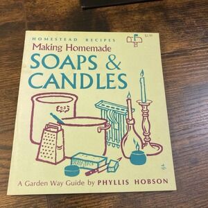 Making Soaps and Candles Paperback Phyllis Hobson